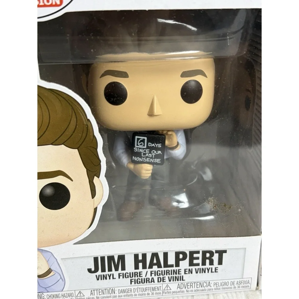 Funko Pop! Television The Office Jim #1046 Michael #1044 Pam #1172 Bundle